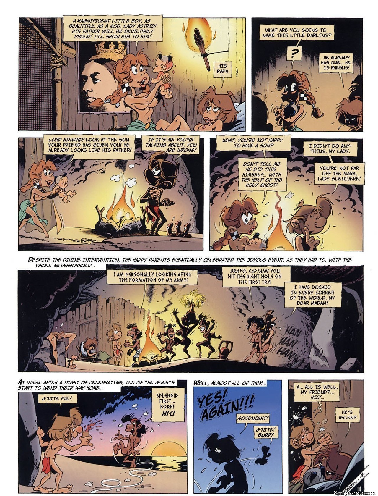 AllPornComics.com Comics - Las chicas miniaturas - Página 17