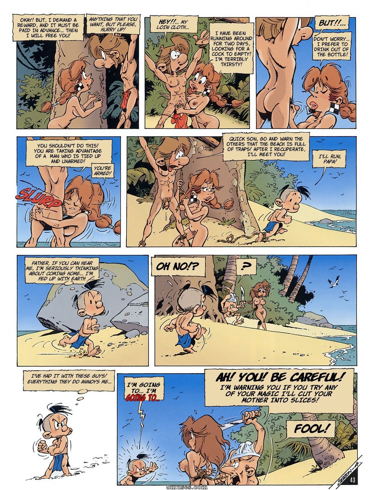 AllPornComics.com Comics - Las chicas miniaturas - Página 46
