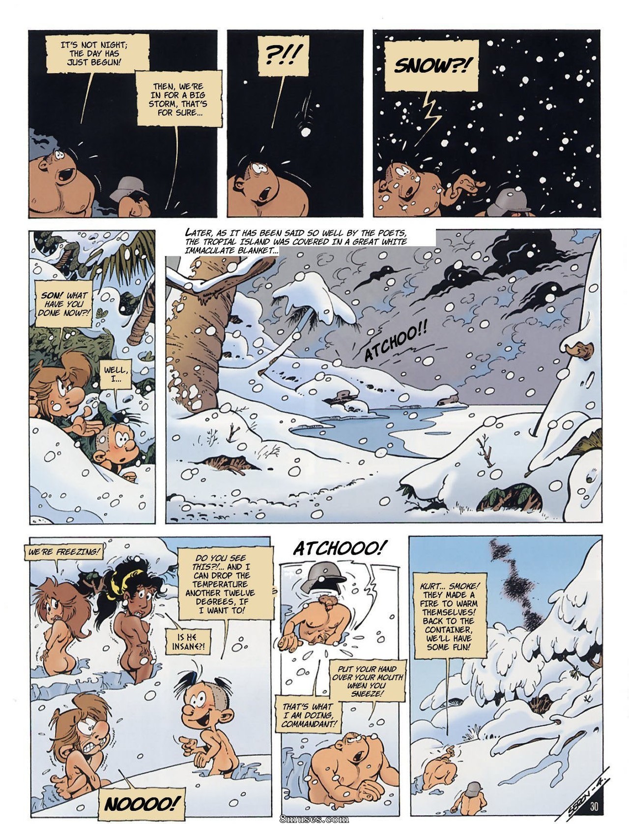AllPornComics.com Comics - Las chicas miniaturas - Página 33