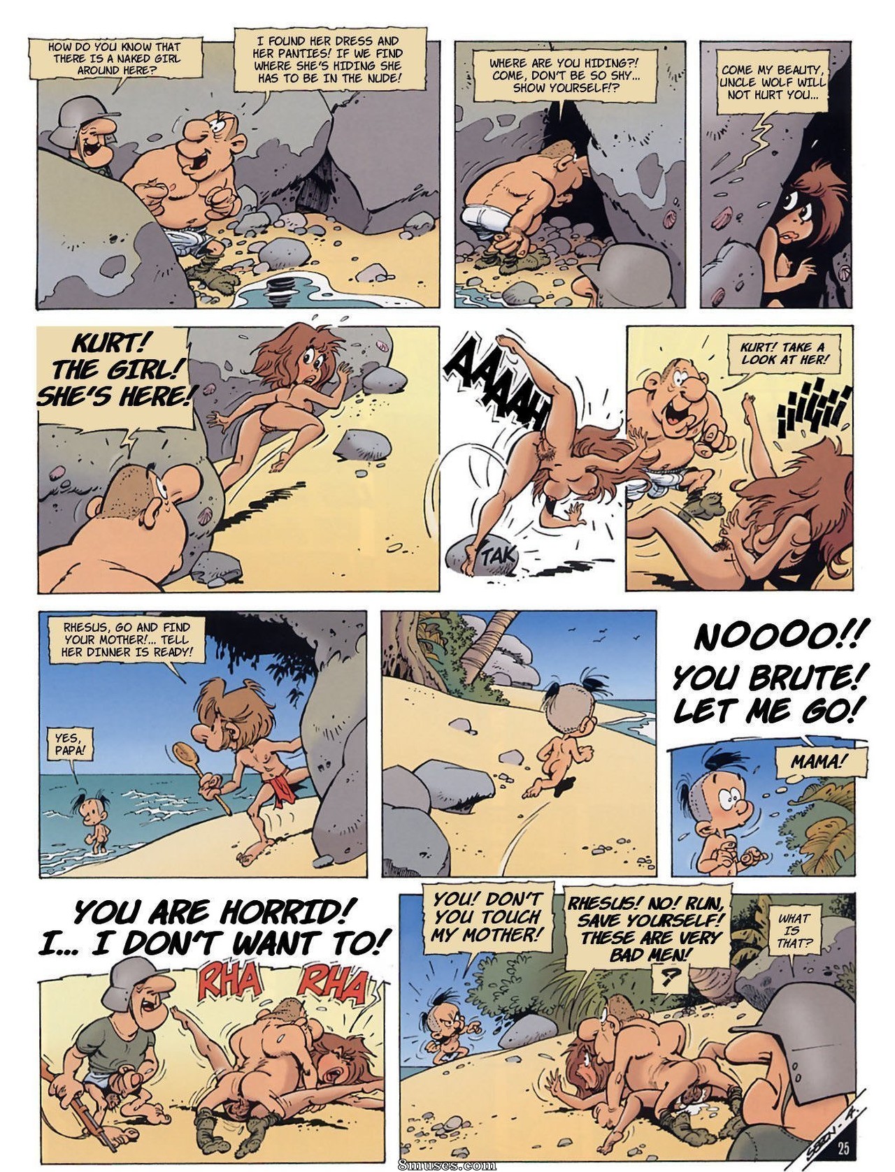 AllPornComics.com Comics - As garotas mini - Página 28