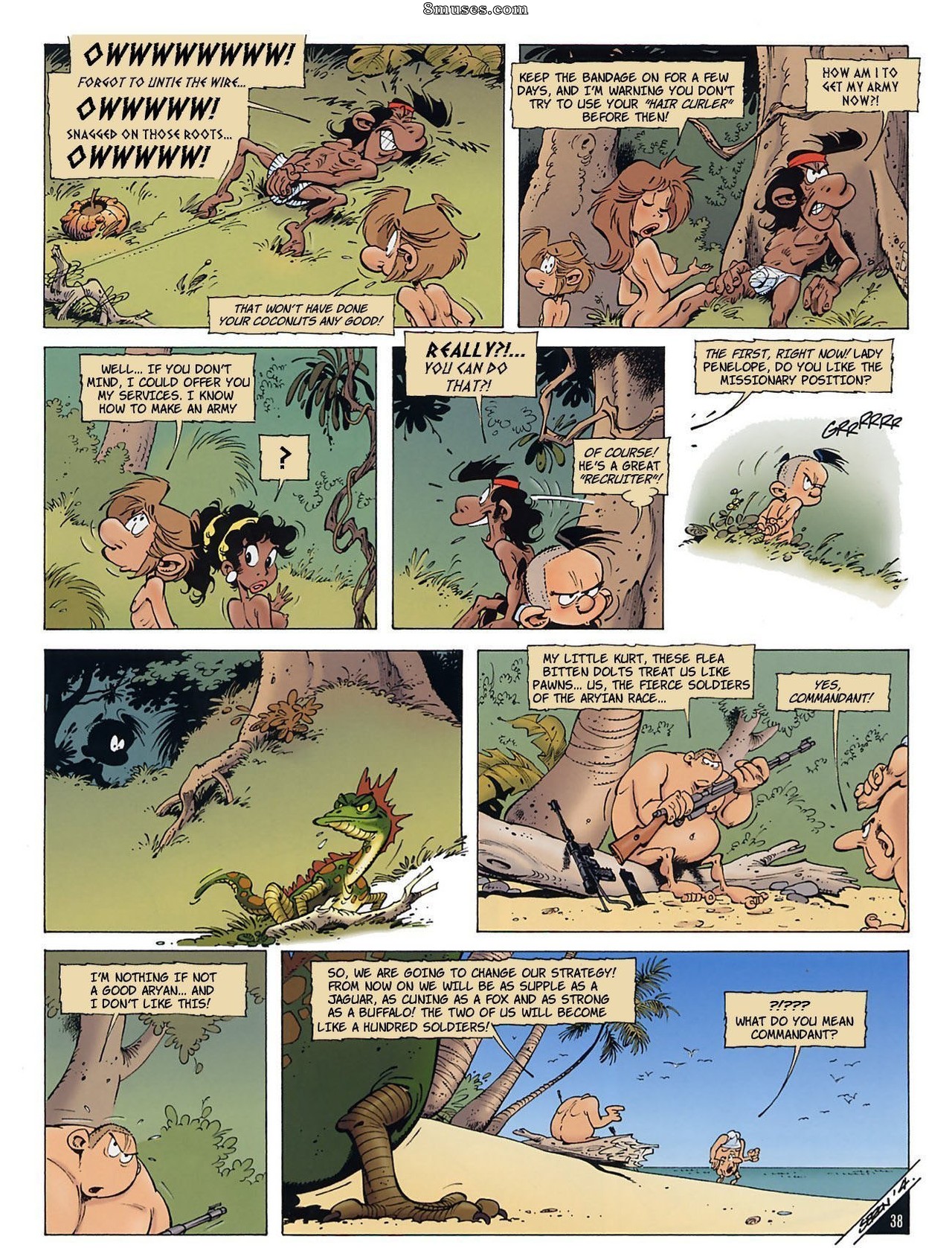 AllPornComics.com Comics - Las chicas miniaturas - Página 41