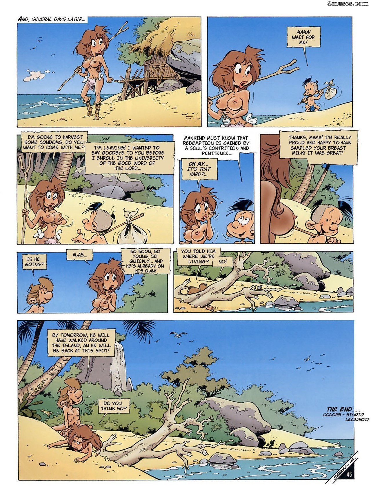 AllPornComics.com Comics - Las chicas miniaturas - Página 49