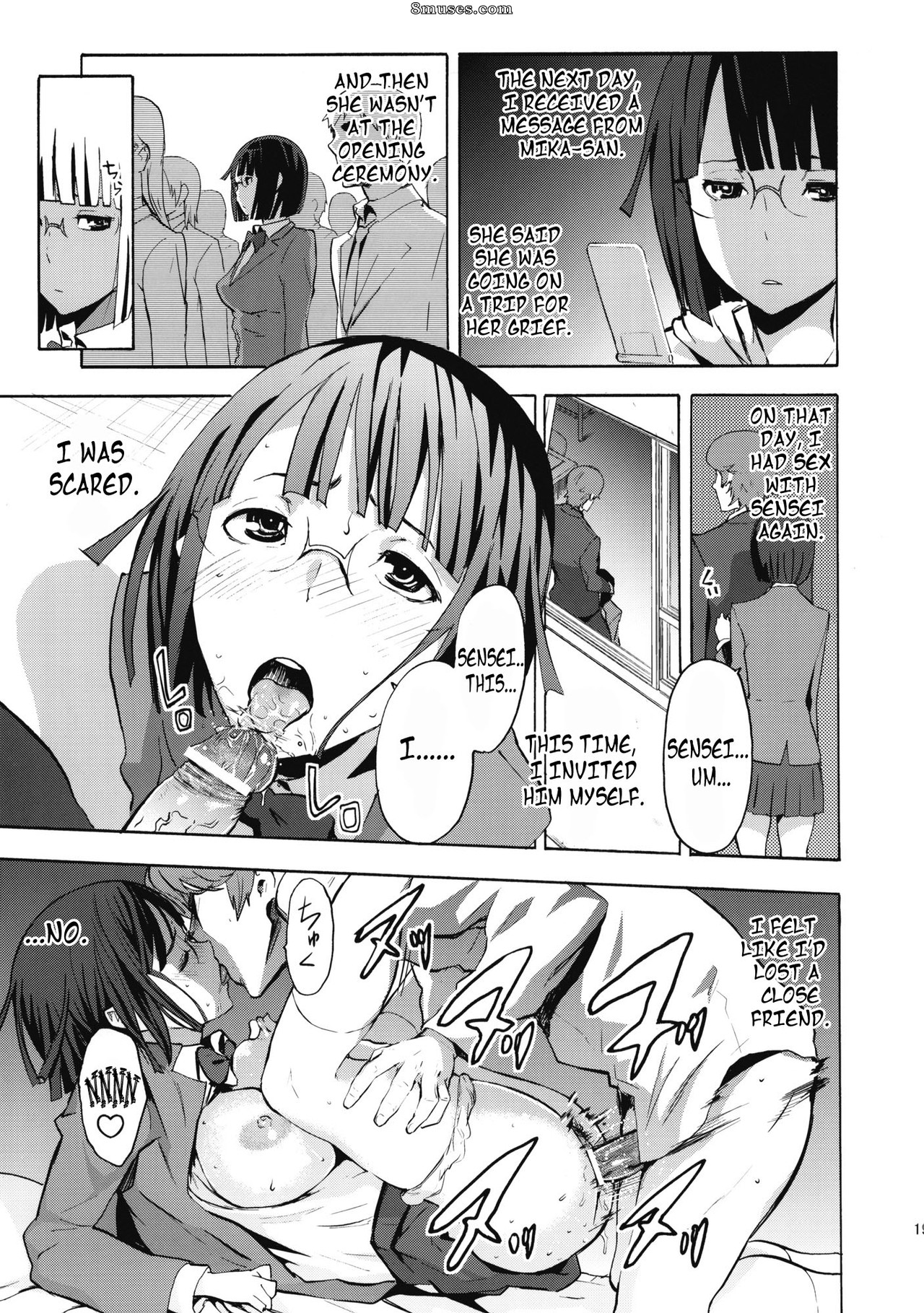 Page 18 | Hentai-and-Manga-English/Nekoi-Mie/Doujinshi/Parasite-Girl |  8muses - Sex Comics