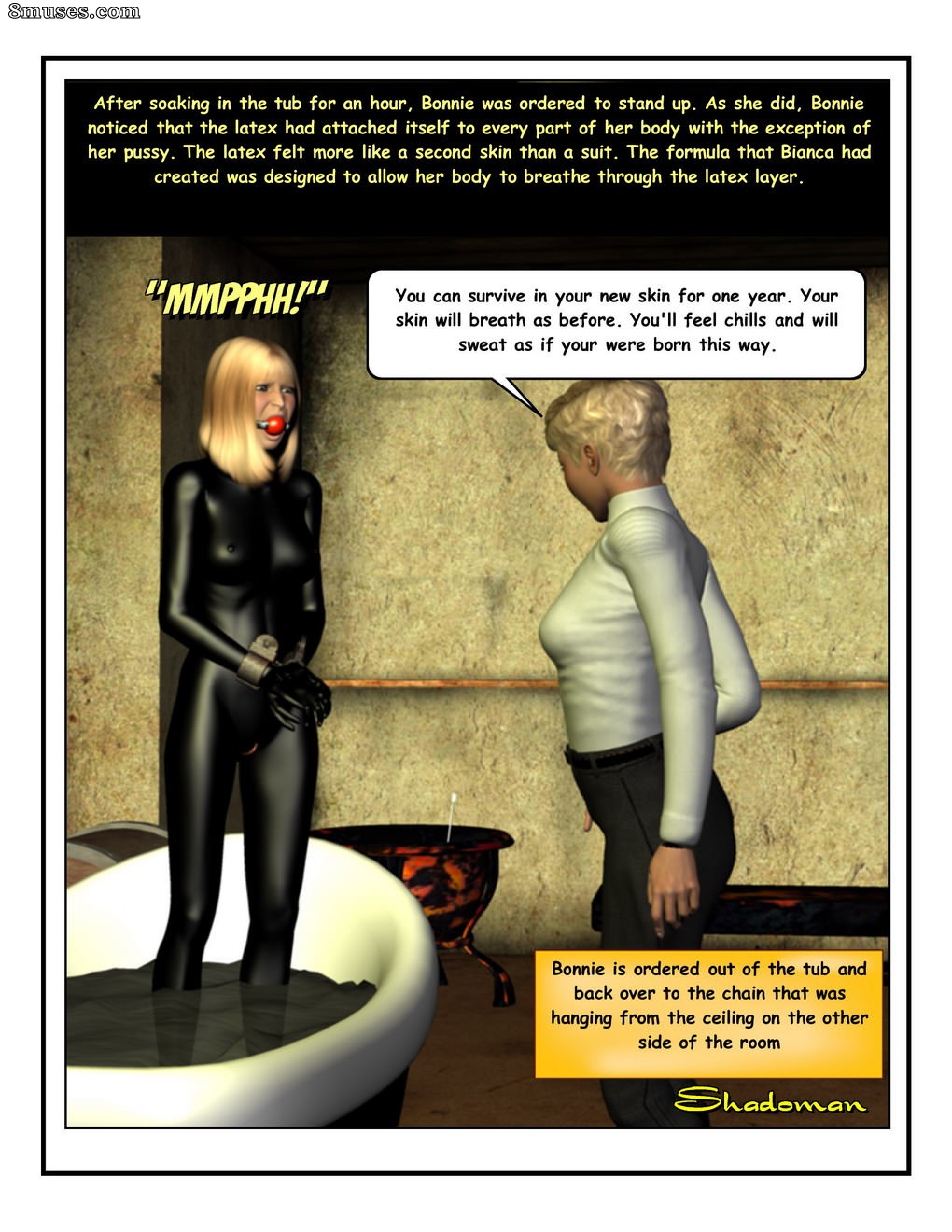 Shadoman Comics - Betrayed Love - Page 8