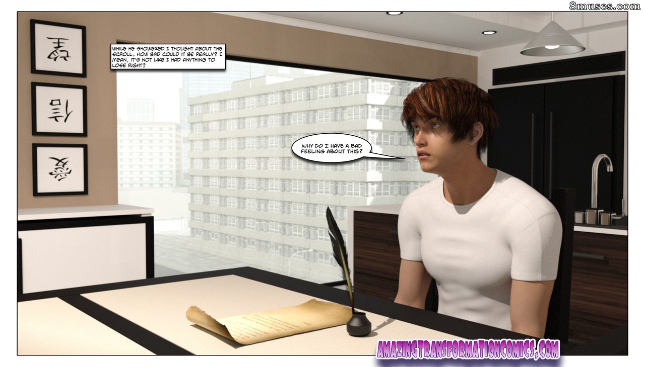 Amazing Transformation Comics - My Roommates Sexy Maid Is Me - Page 10