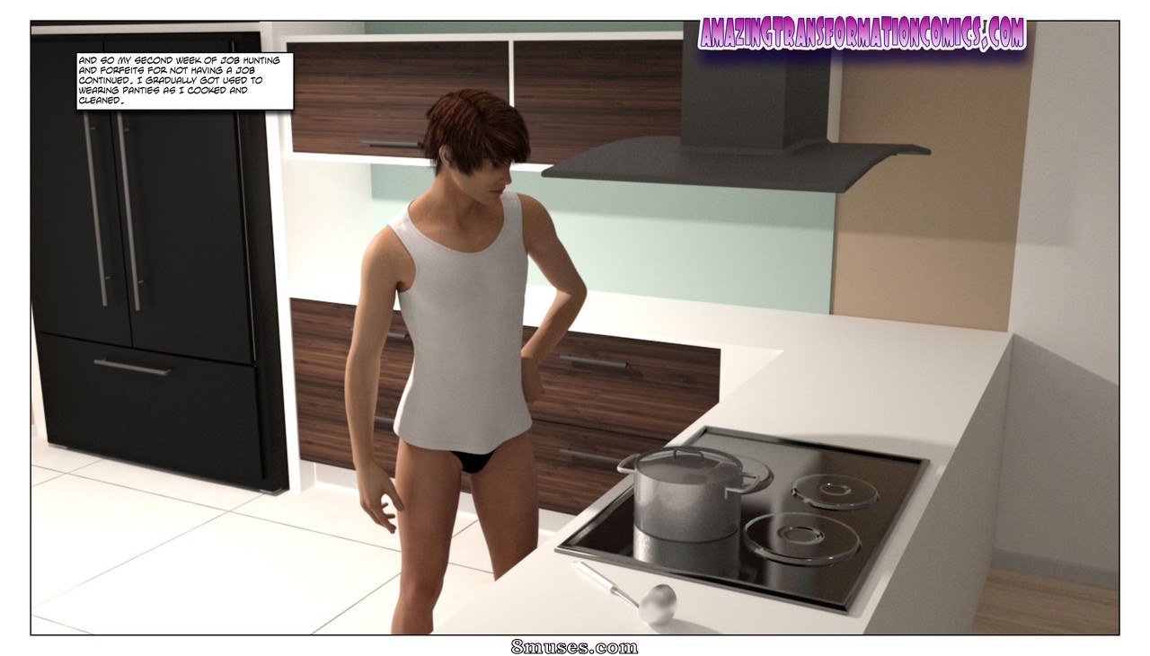 Amazing Transformation Comics - My Roommates Sexy Maid Is Me - Page 17