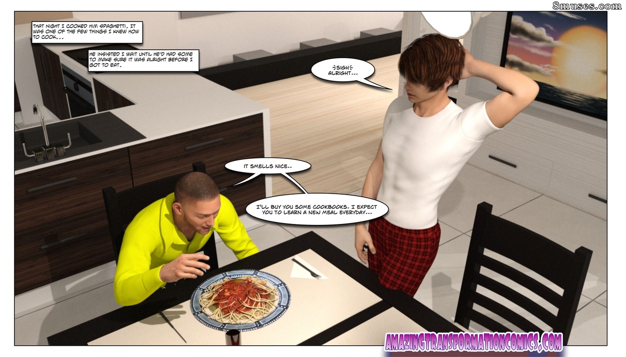 Amazing Transformation Comics - My Roommates Sexy Maid Is Me - Page 13