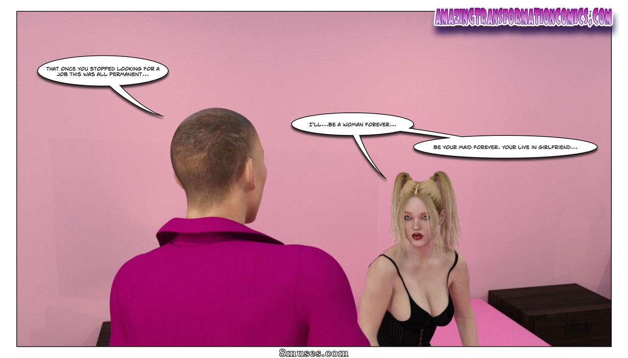 Amazing Transformation Comics - My Roommates Sexy Maid Is Me - Page 111