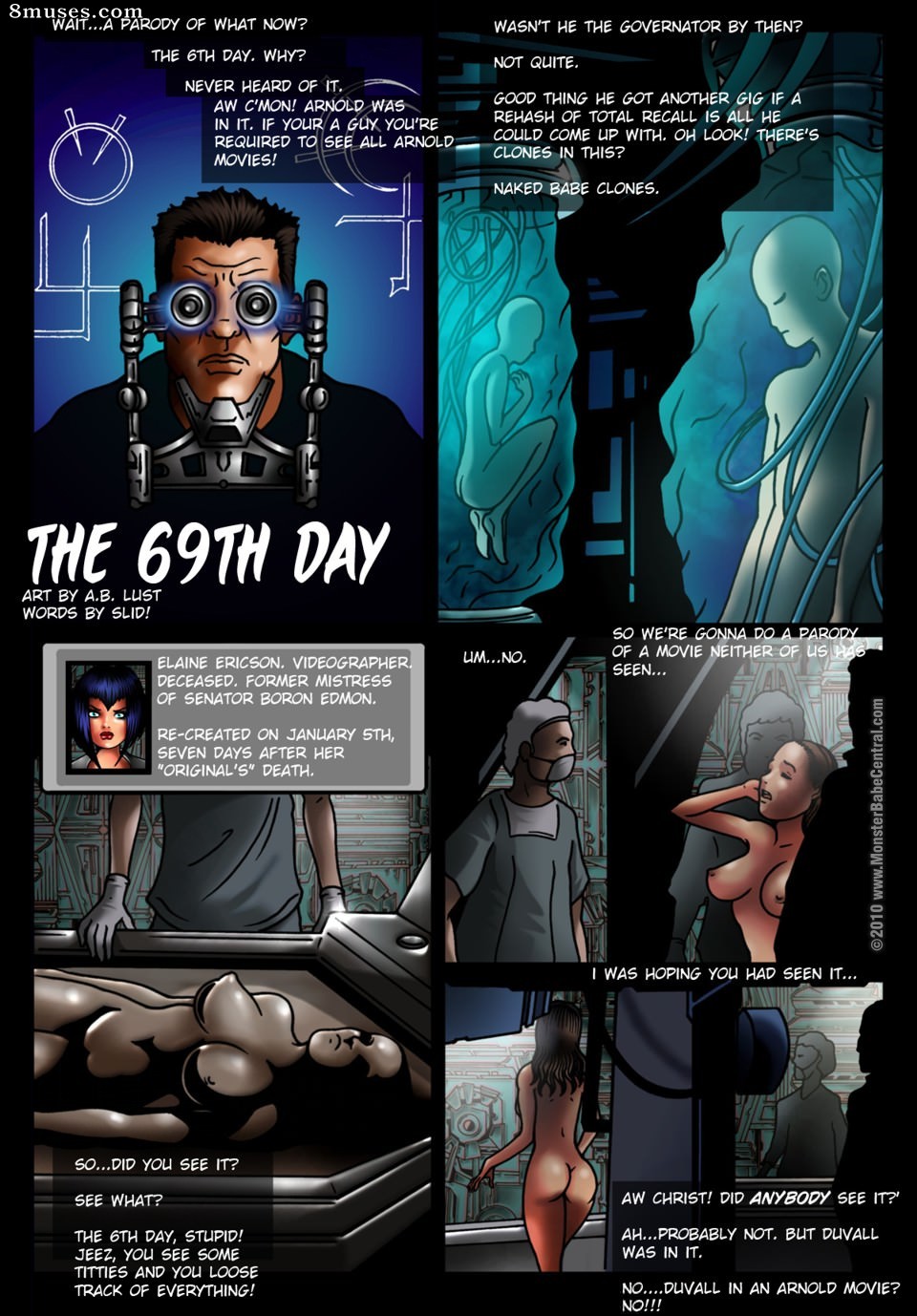 Space Babe Central - The 69th day - Page 1