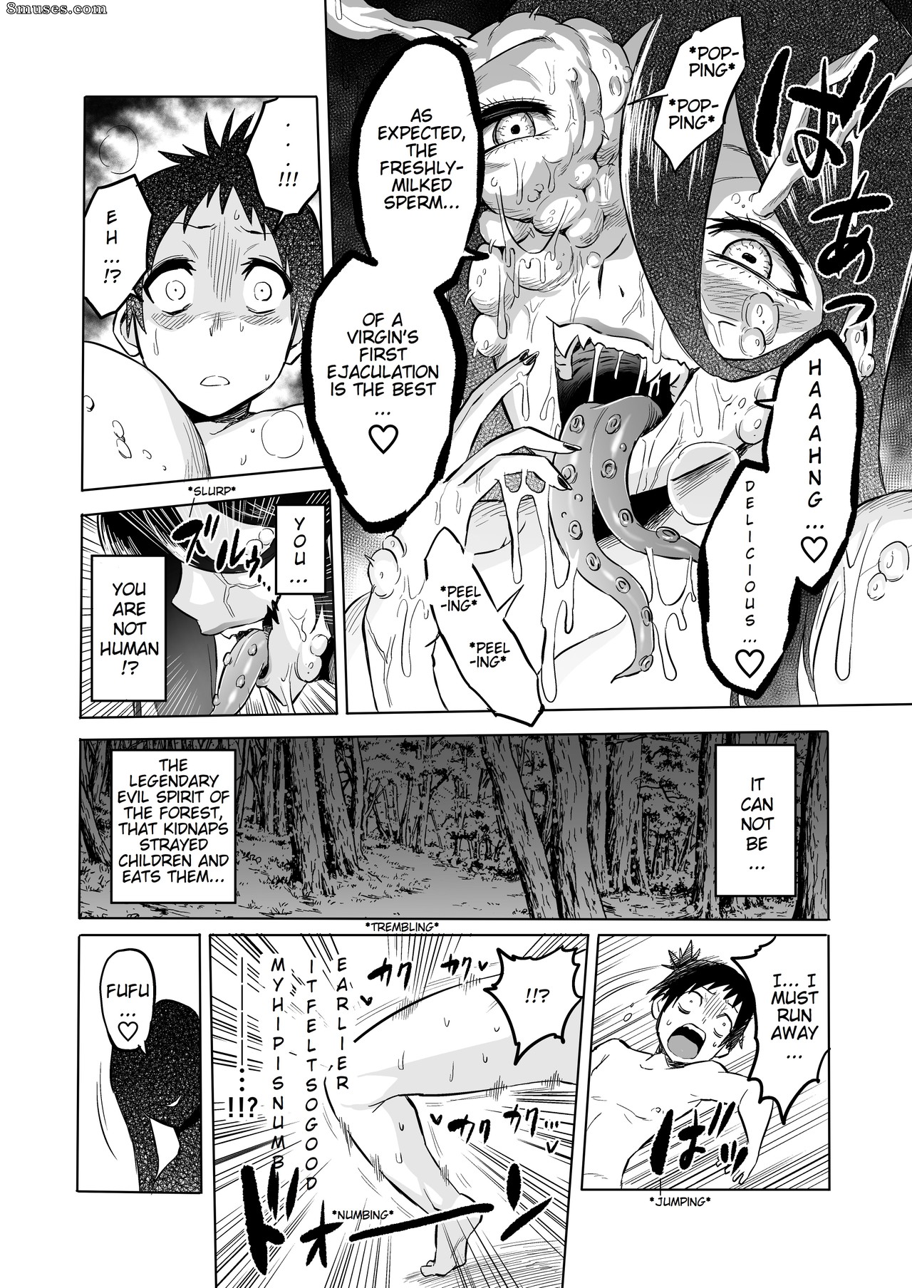 Bose - Seducido por una hermosa yōkai femenina en lo profundo del bosque - Página 12