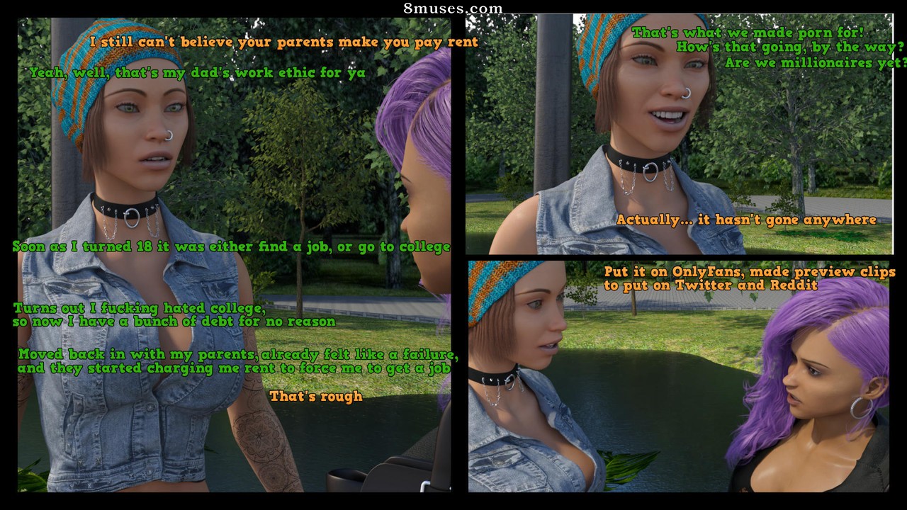 MagisterRay - Ana and Lily Make a Porno 3 - Page 11