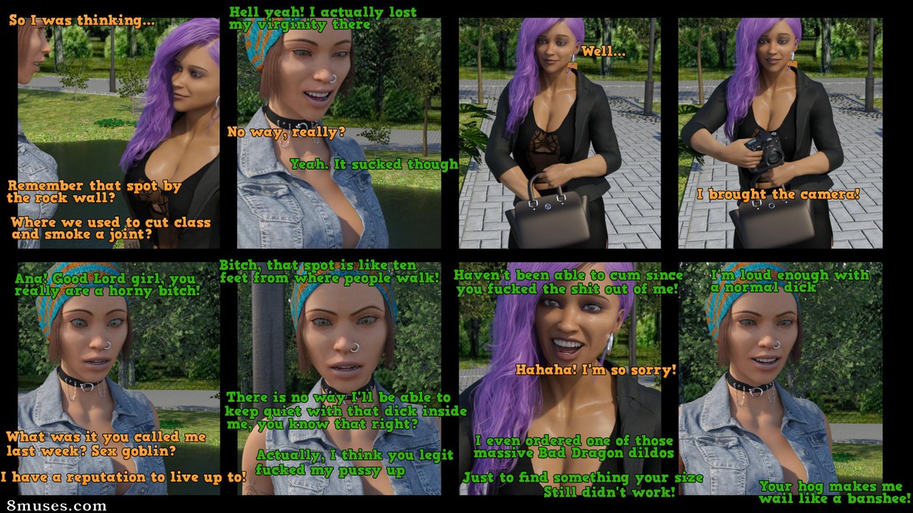 MagisterRay - Ana and Lily Make a Porno 3 - Page 13