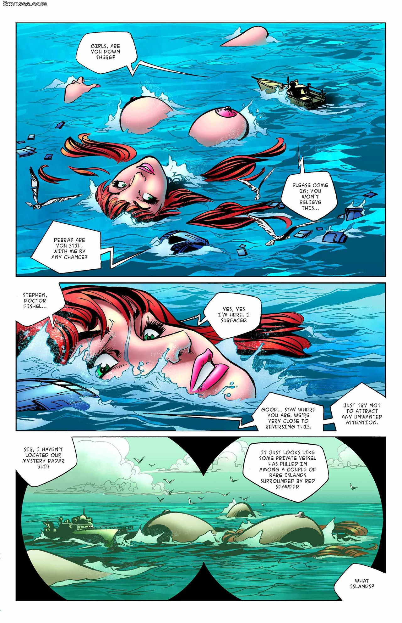Giantess Club Comics - Bubbling Up from the Abyss - Page 37