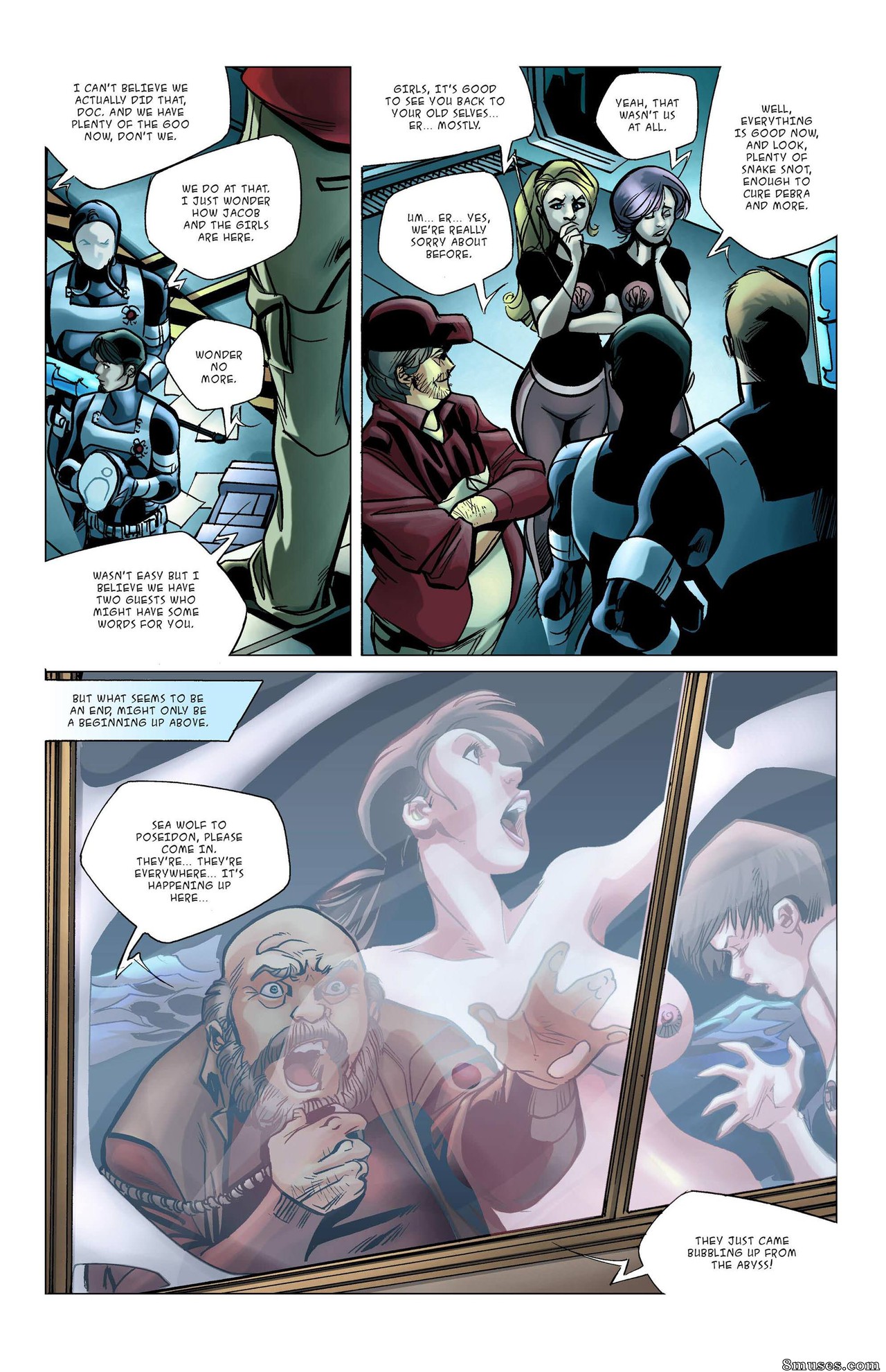 Giantess Club Comics - Borbulhando do abismo - Página 72