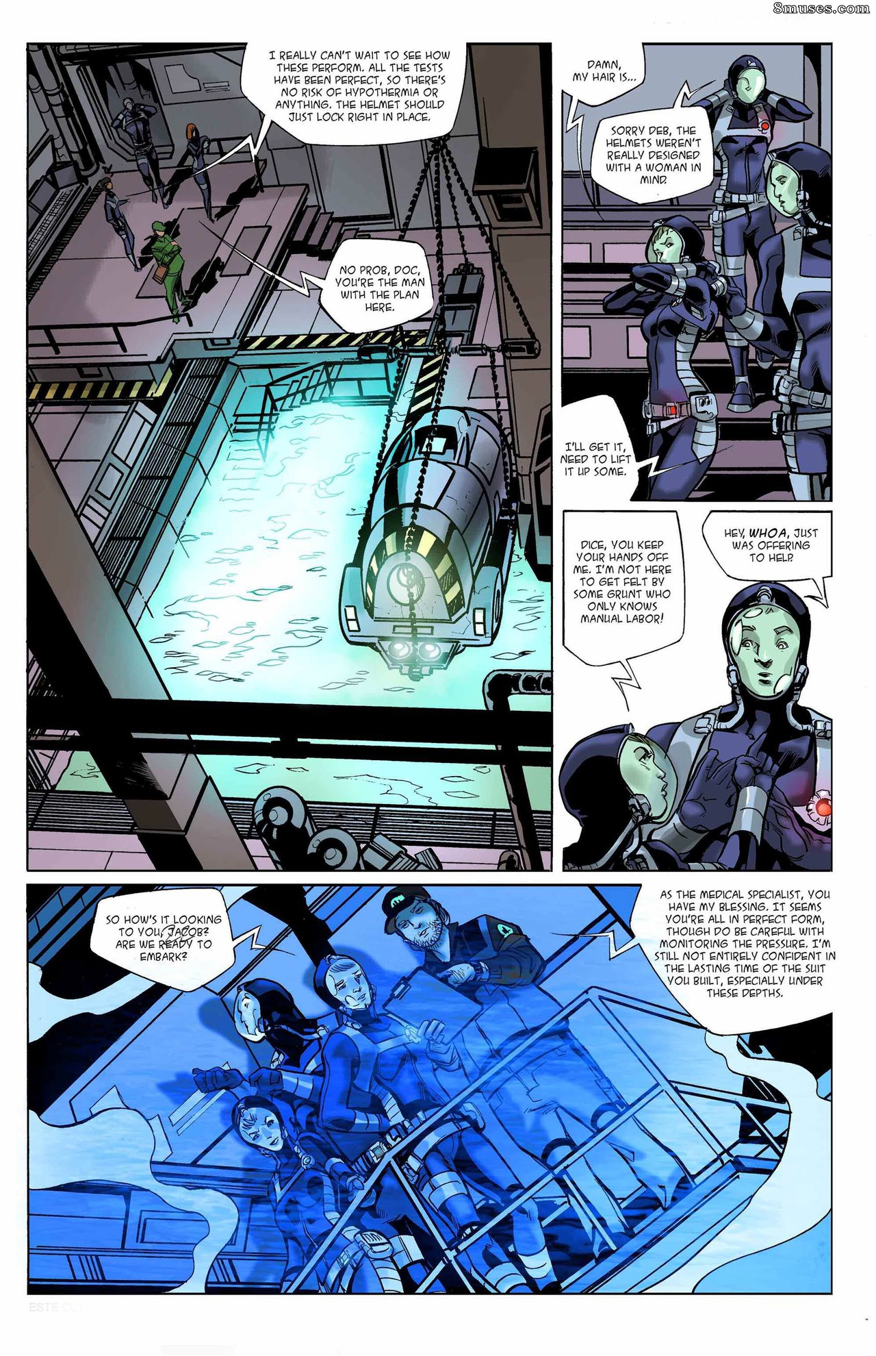 Giantess Club Comics - Bubbling Up from the Abyss - Page 5