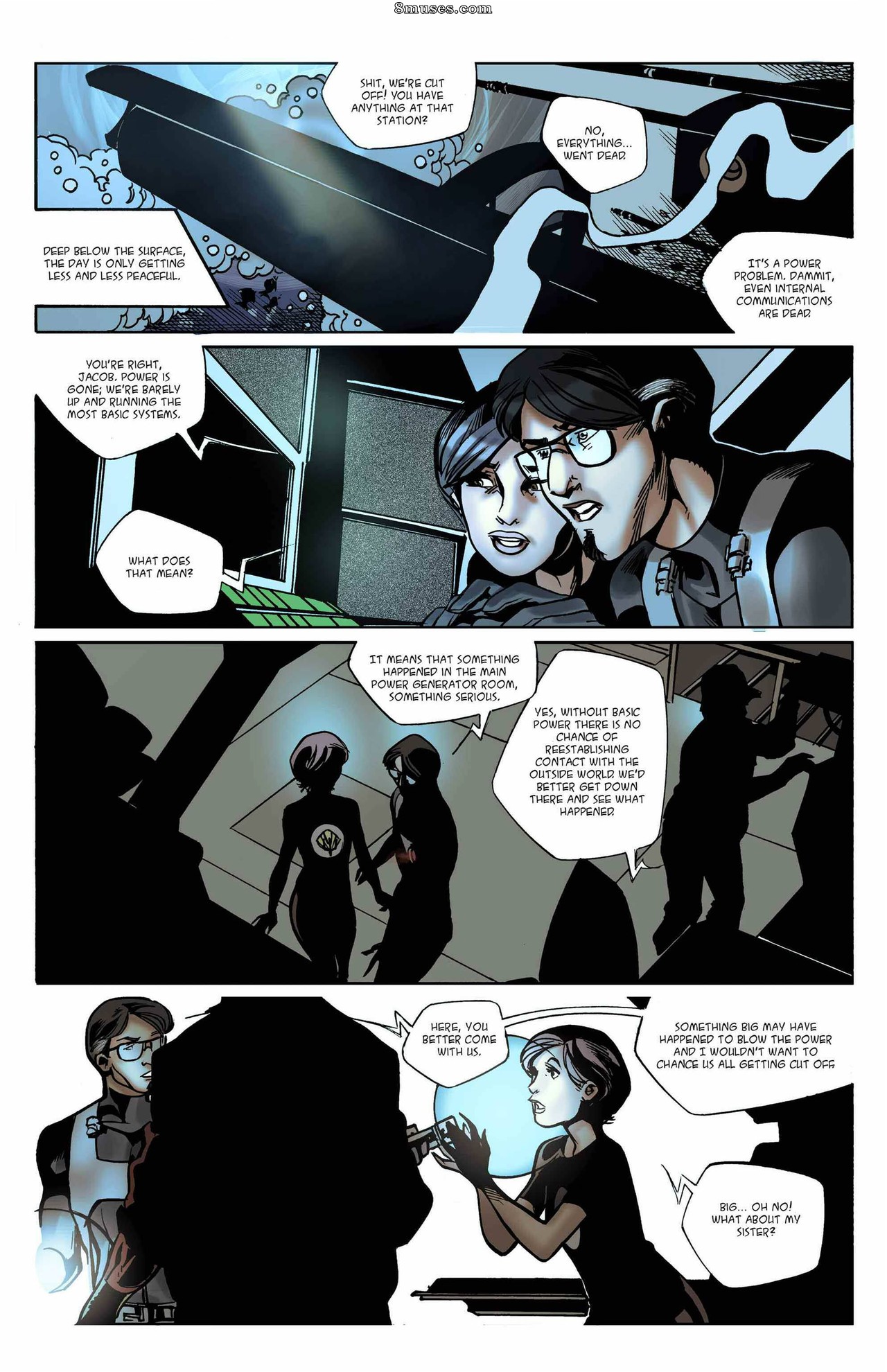 Giantess Club Comics - Borbulhando do abismo - Página 44