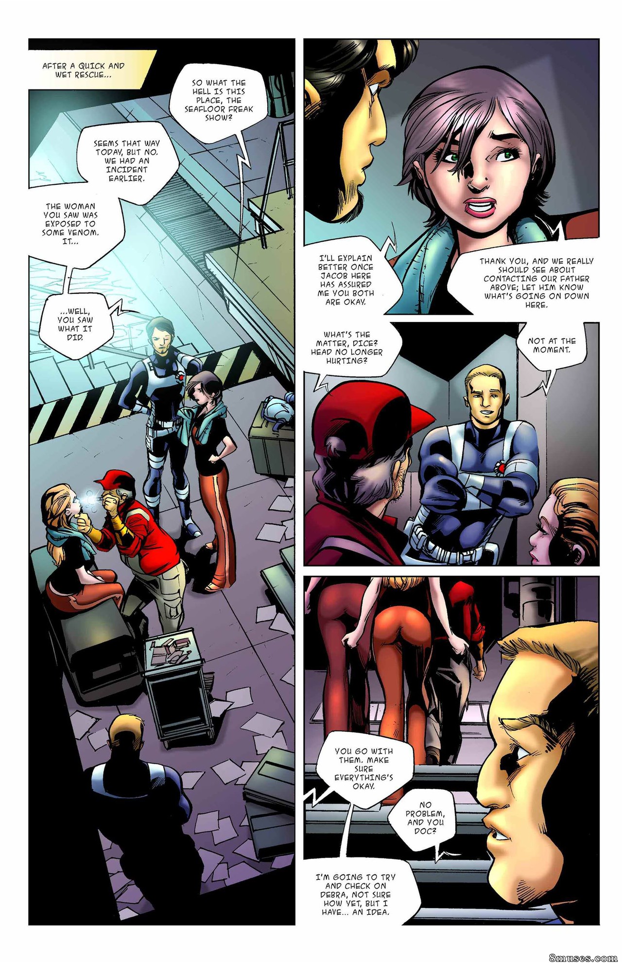 Giantess Club Comics - Borbulhando do abismo - Página 36