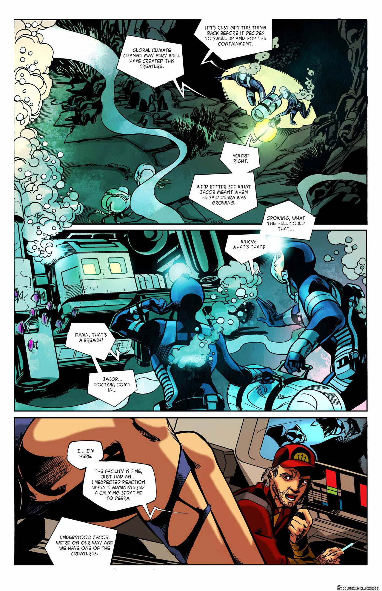 Giantess Club Comics - Bubbling Up from the Abyss - Page 14