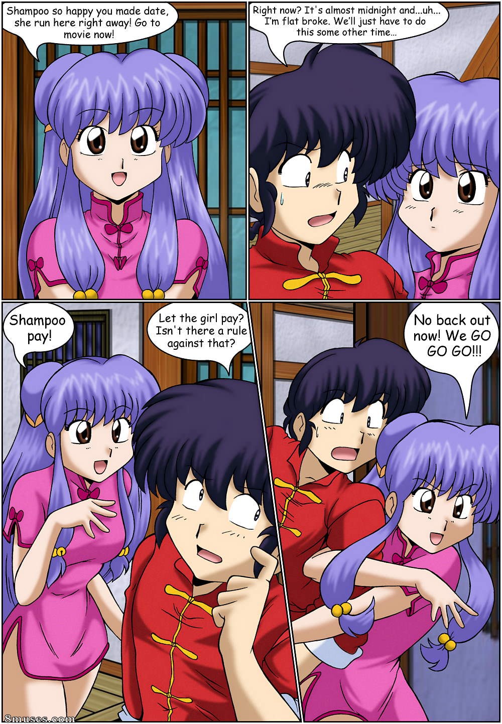 Ranma Books Comics - Caos cinematográfico de medianoche - Página 12