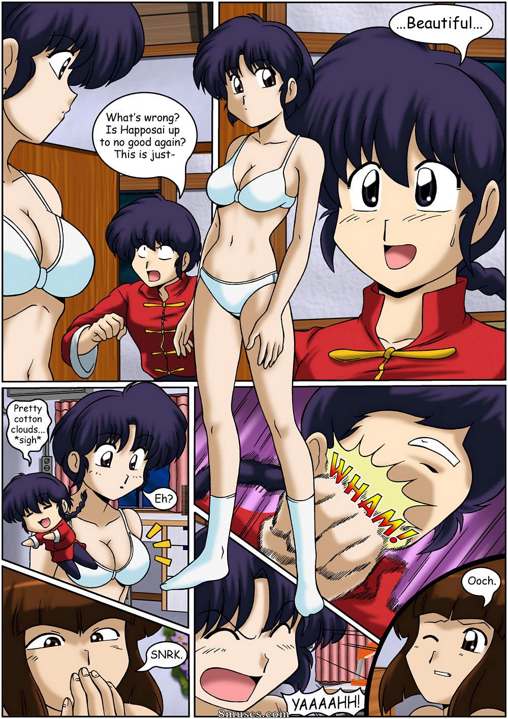 Ranma Books Comics - Caos cinematográfico de medianoche - Página 8