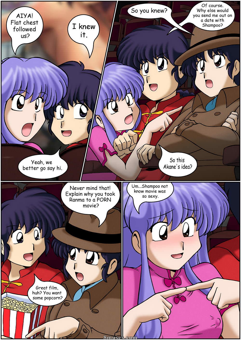 Ranma Books Comics - Caos do filme da meia-noite - Página 24
