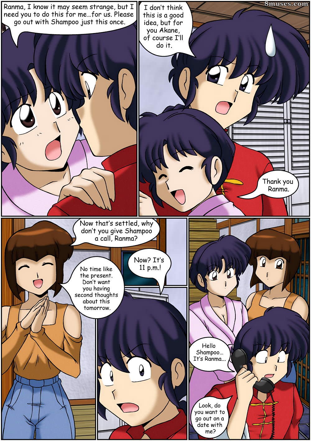 Ranma Books Comics - Caos do filme da meia-noite - Página 10