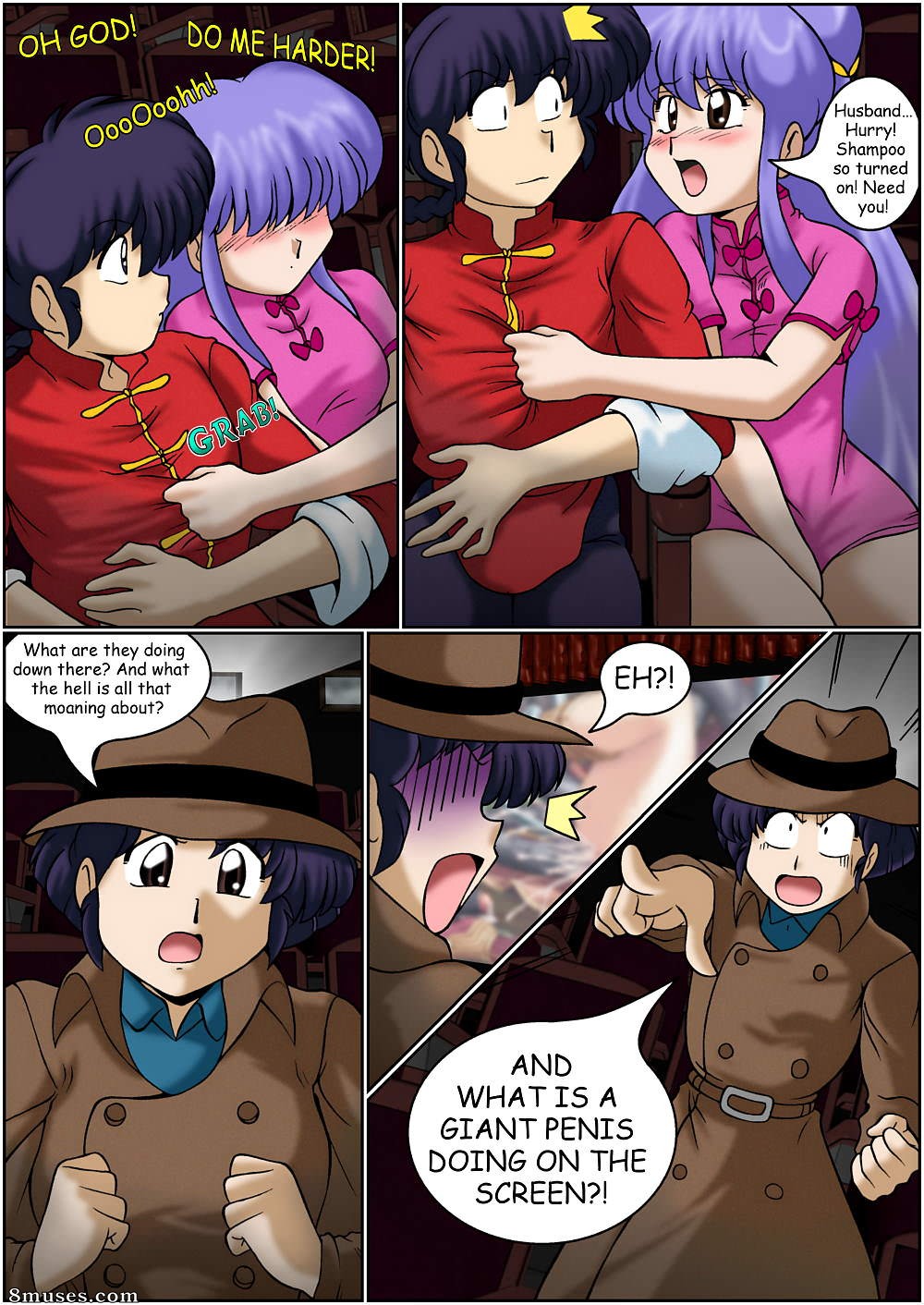 Ranma Books Comics - Caos cinematográfico de medianoche - Página 23