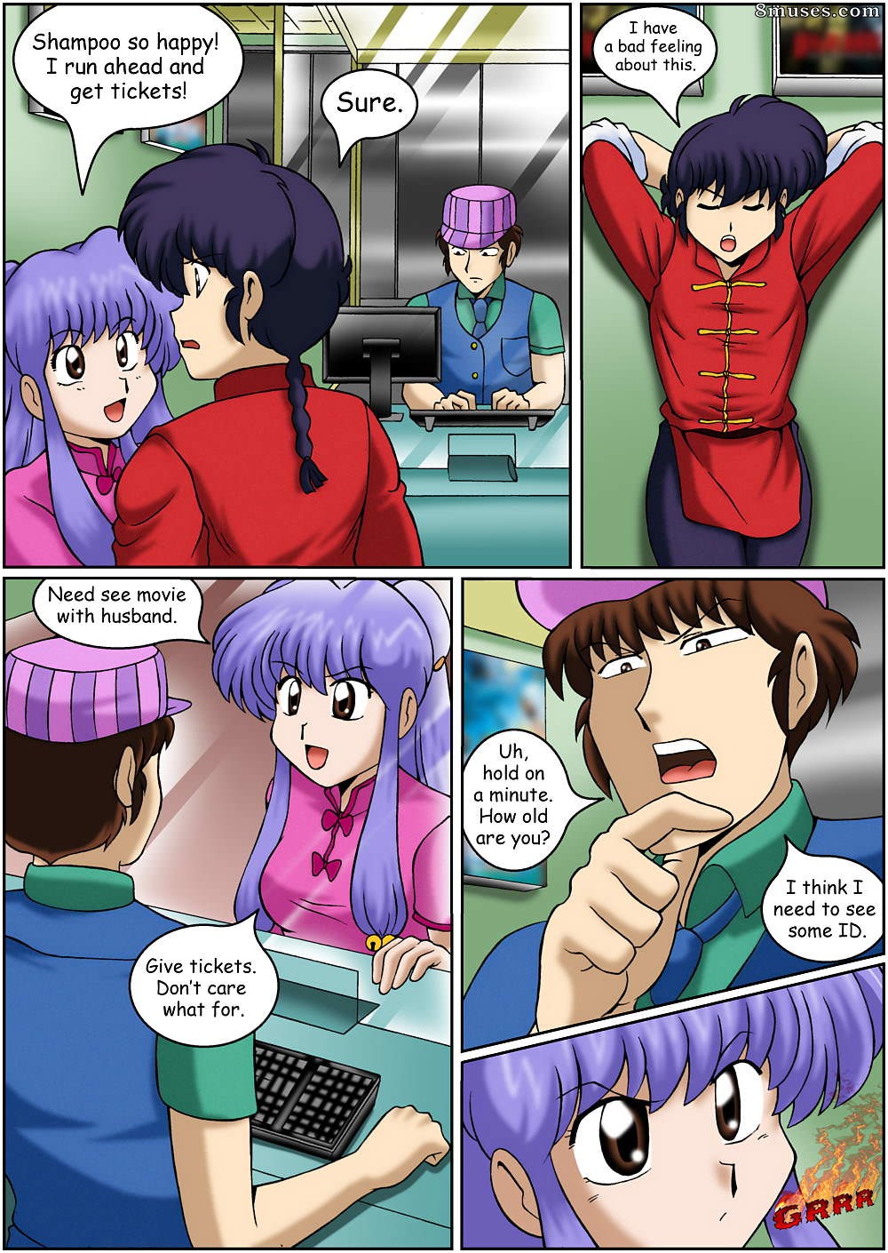 Ranma Books Comics - Caos do filme da meia-noite - Página 16