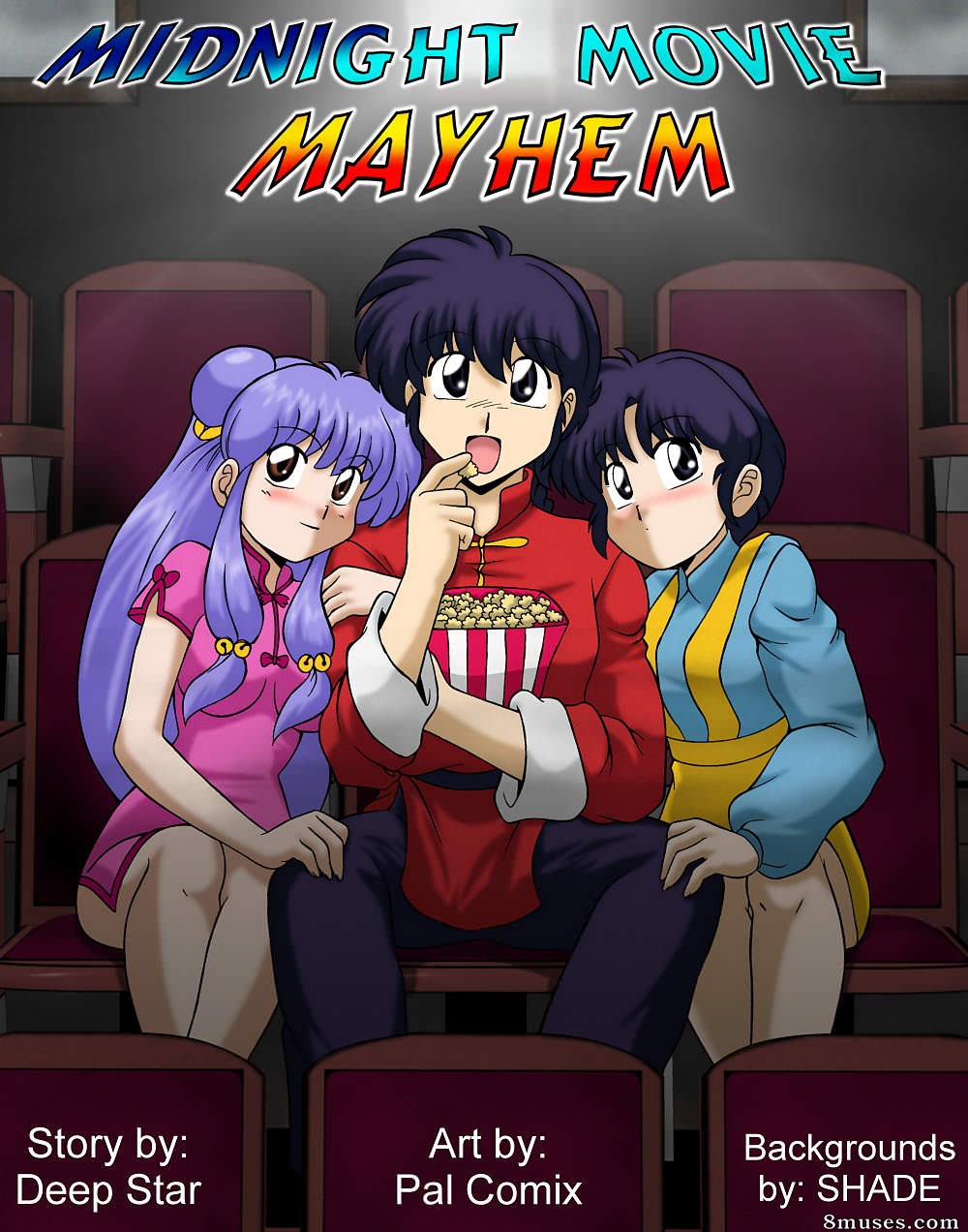 Ranma Books Comics - Caos cinematográfico de medianoche - Página 1