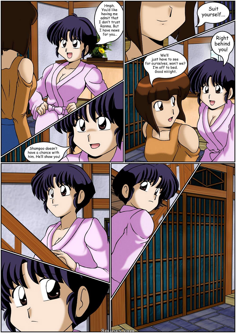 Ranma Books Comics - Caos cinematográfico de medianoche - Página 14