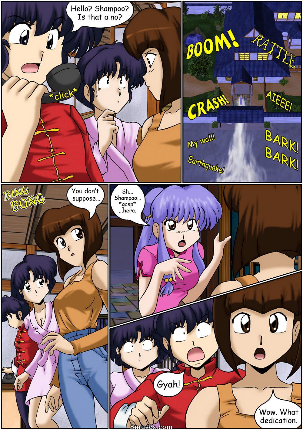 Ranma Books Comics - Caos cinematográfico de medianoche - Página 11
