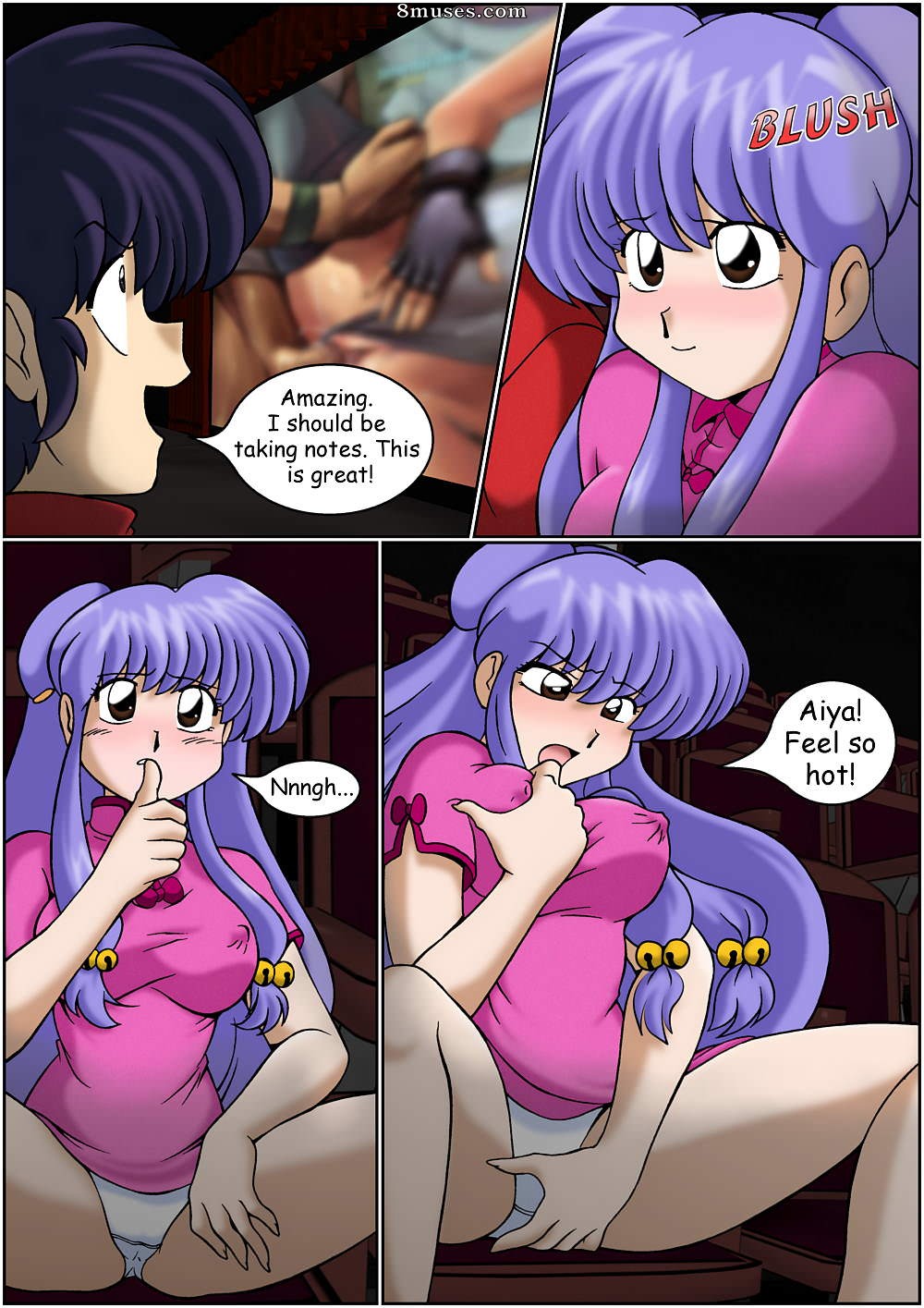 Ranma Books Comics - Caos do filme da meia-noite - Página 22