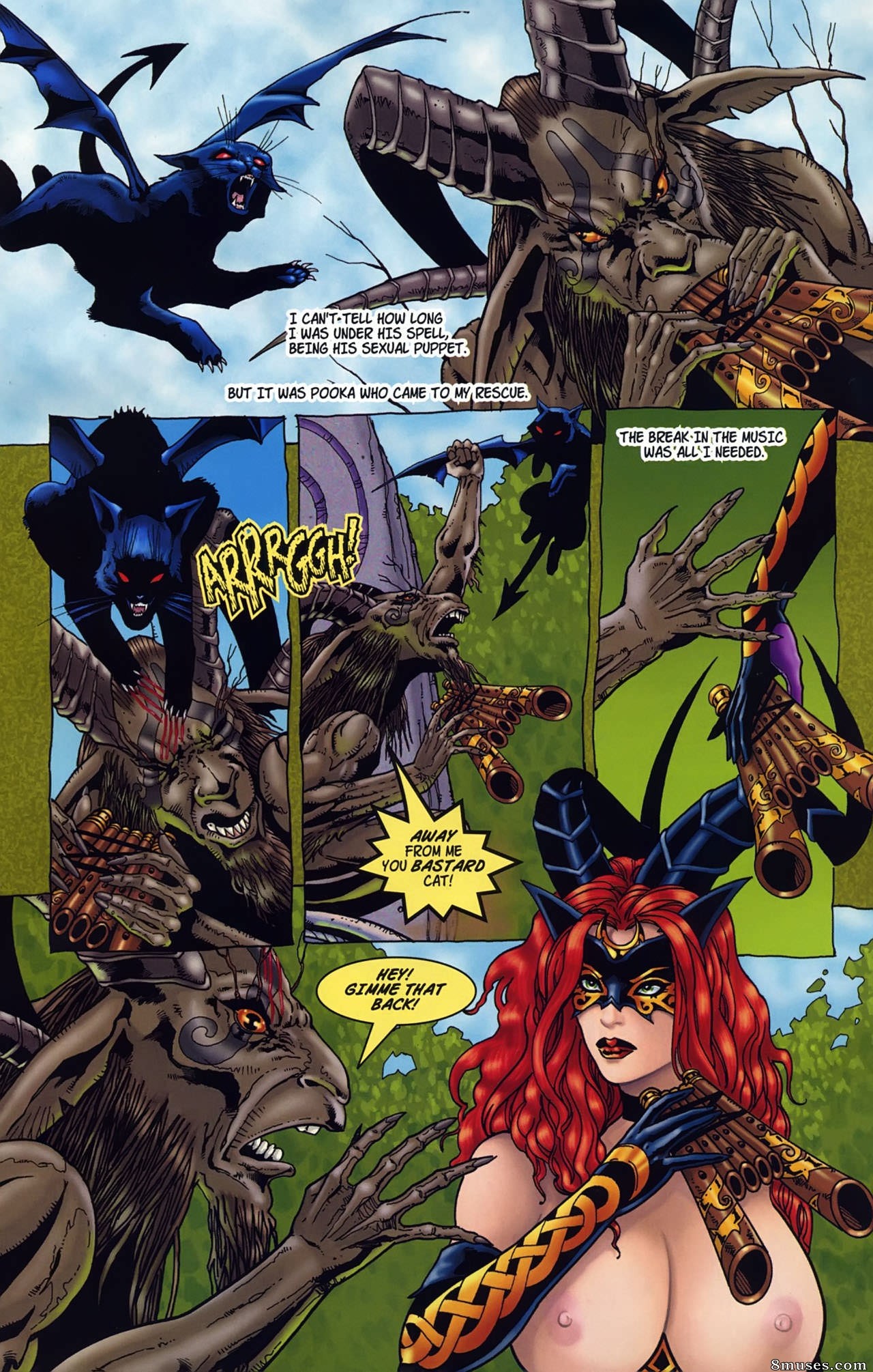 BroadSword Comics - Tarot - Witch of the Black Rose 056 - Page 17