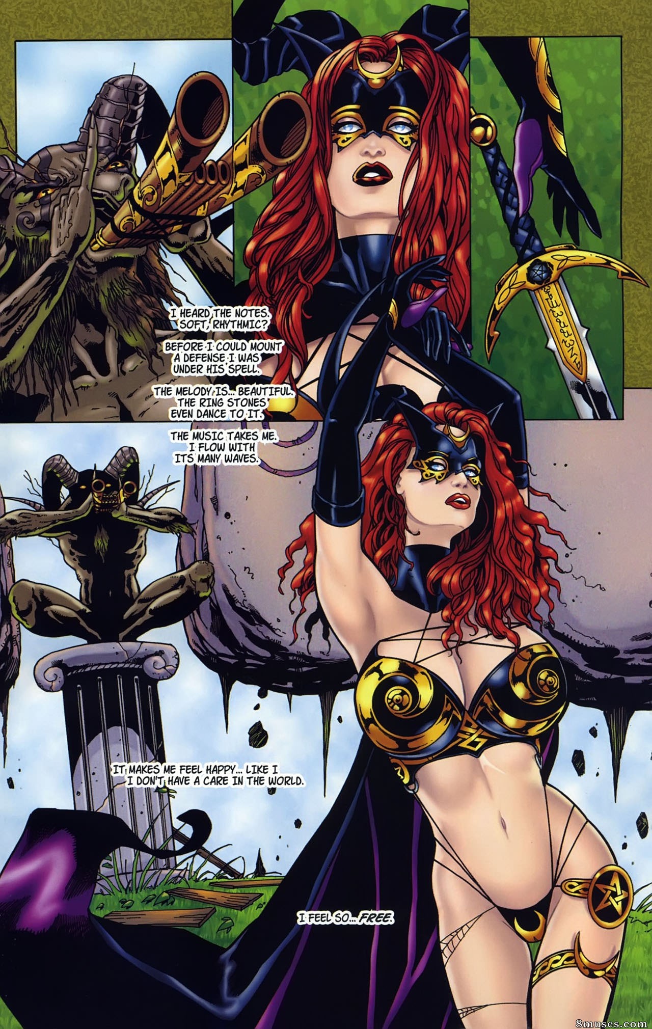 BroadSword Comics - Tarot - Sorcière de la rose noire 056 - Page 15