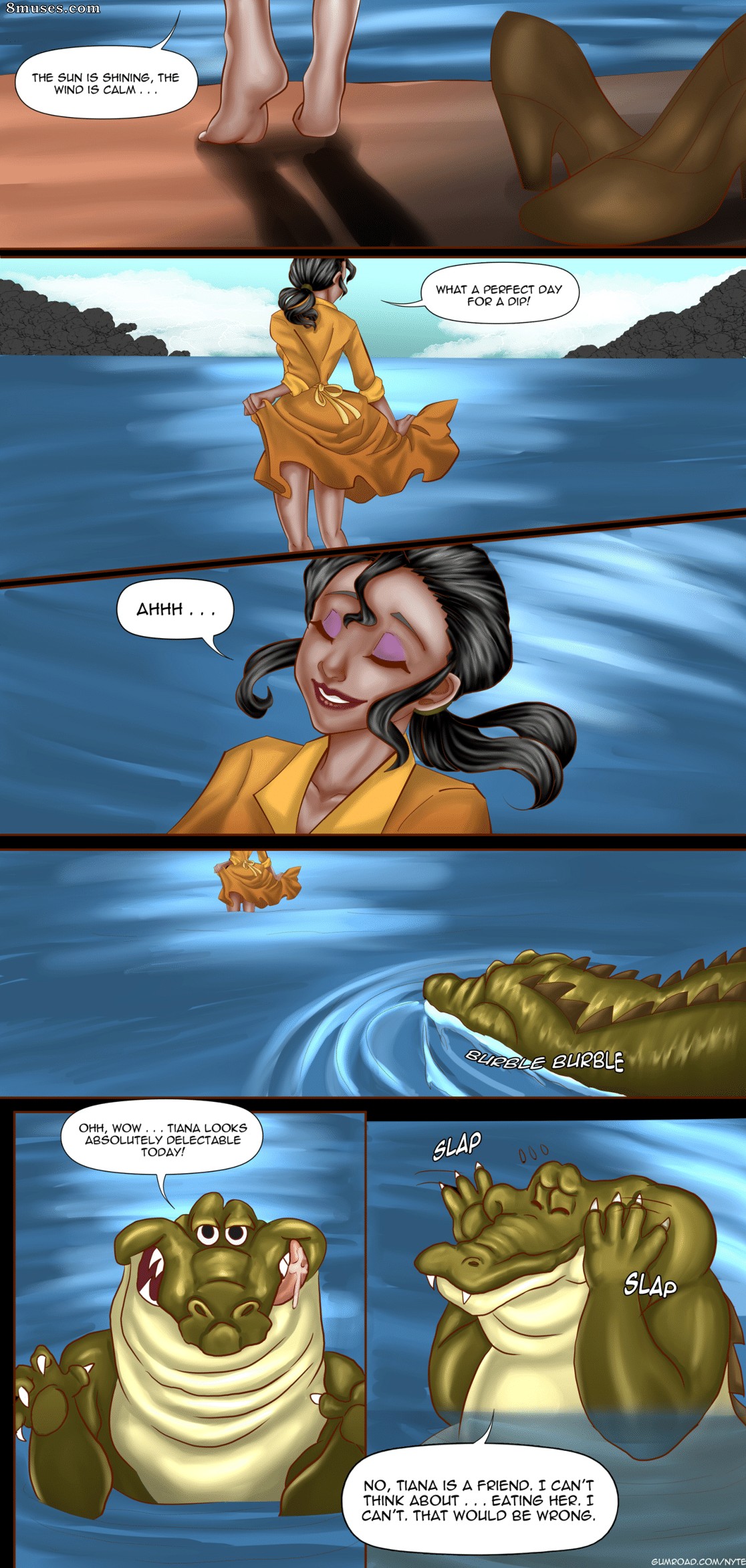 Nyte Vore Comics - La princesse et l'alligator - Page 2