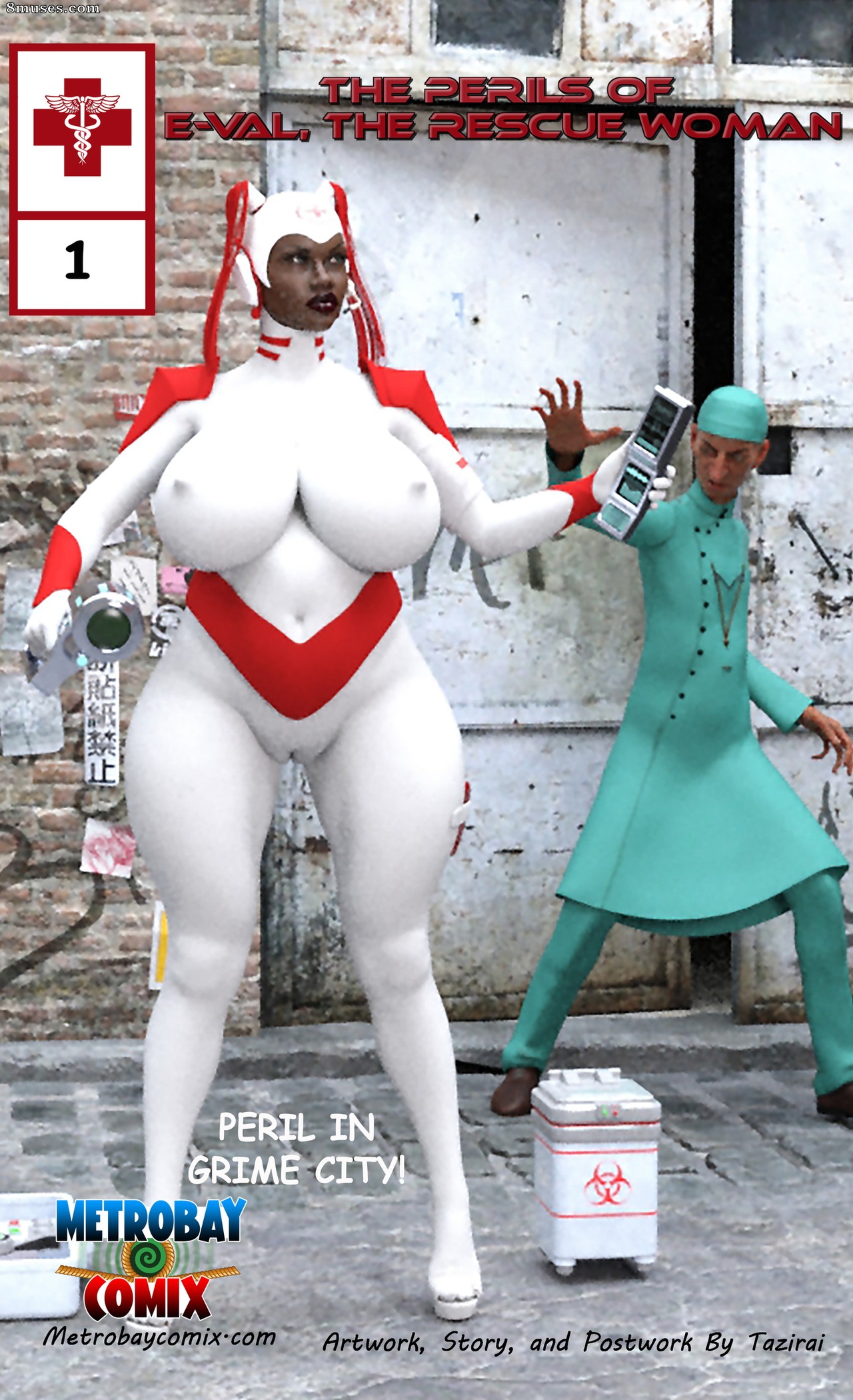 Perils of E-Val, The - The Rescue Woman - Issue 1-2 - Page 2