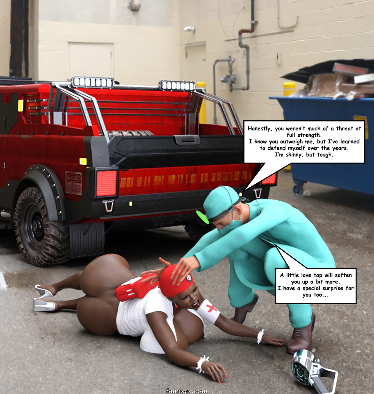 Perils of E-Val, The - The Rescue Woman - Issue 1-2 - Page 38
