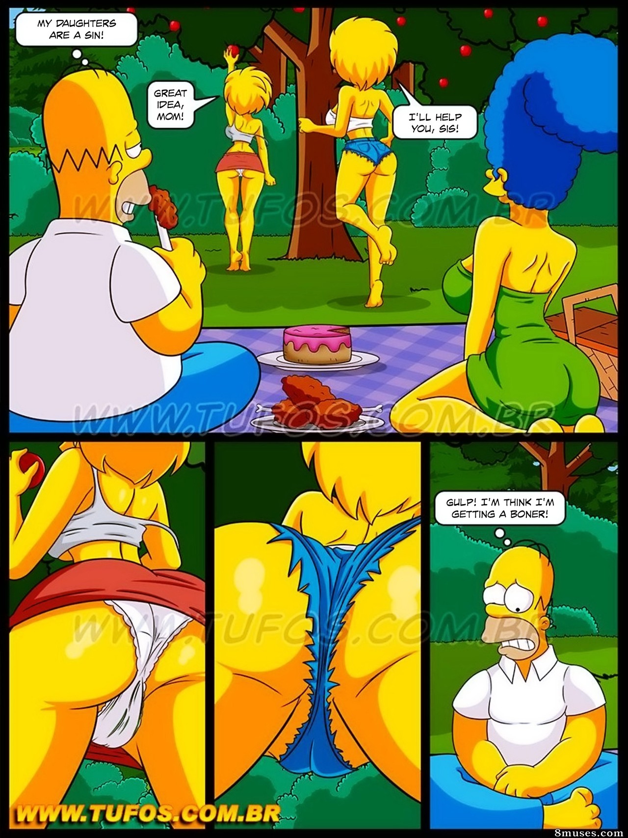 OS Simptoons - English - Issue 11 - Forbidden Picnic - Page 4