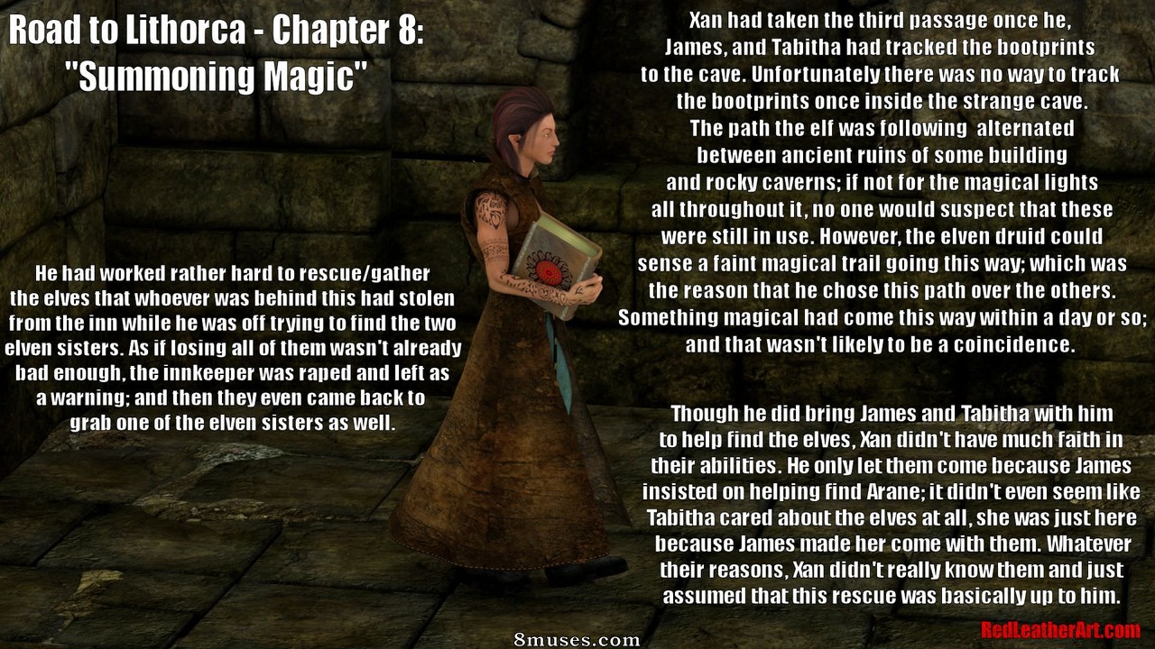 Road To Lithorca - Chapter 8 - Summoning Magic - Page 1