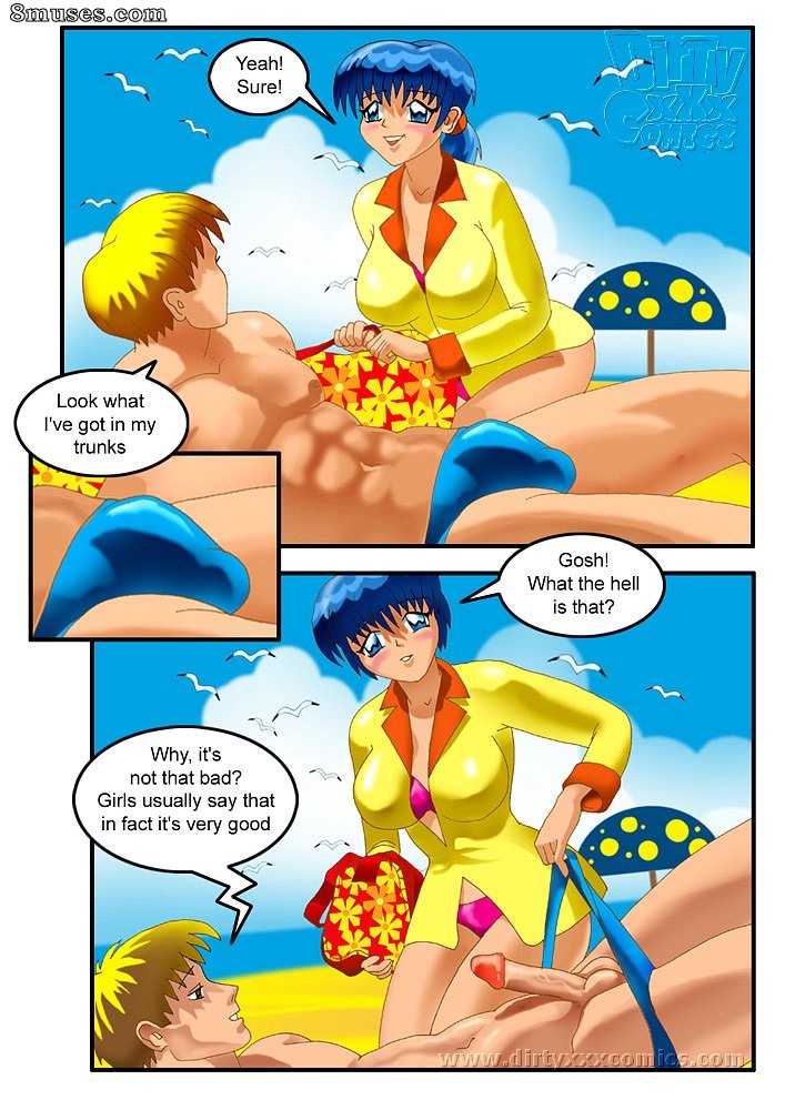 DirtyXXXComics.com Comix - Vacaciones en la playa perra - Página 8