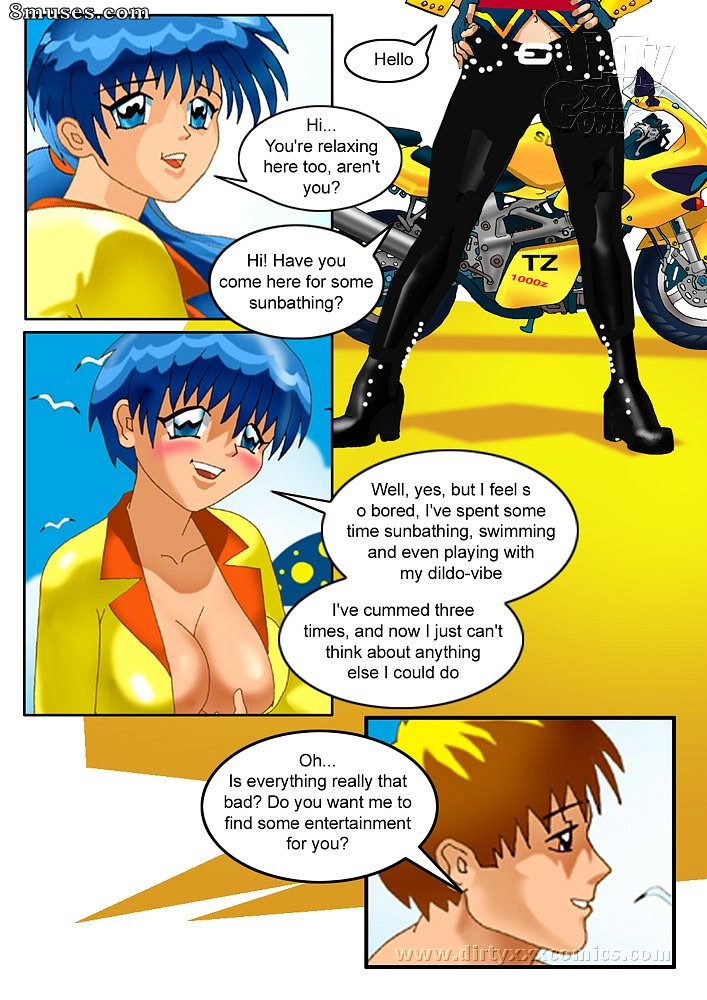 DirtyXXXComics.com Comix - Feriados na praia - puta - Página 7