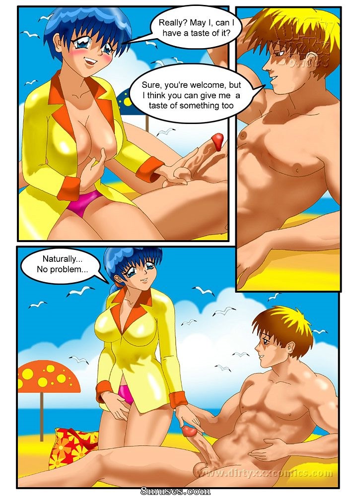 DirtyXXXComics.com Comix - Beach Holydays Bitch - Page 9