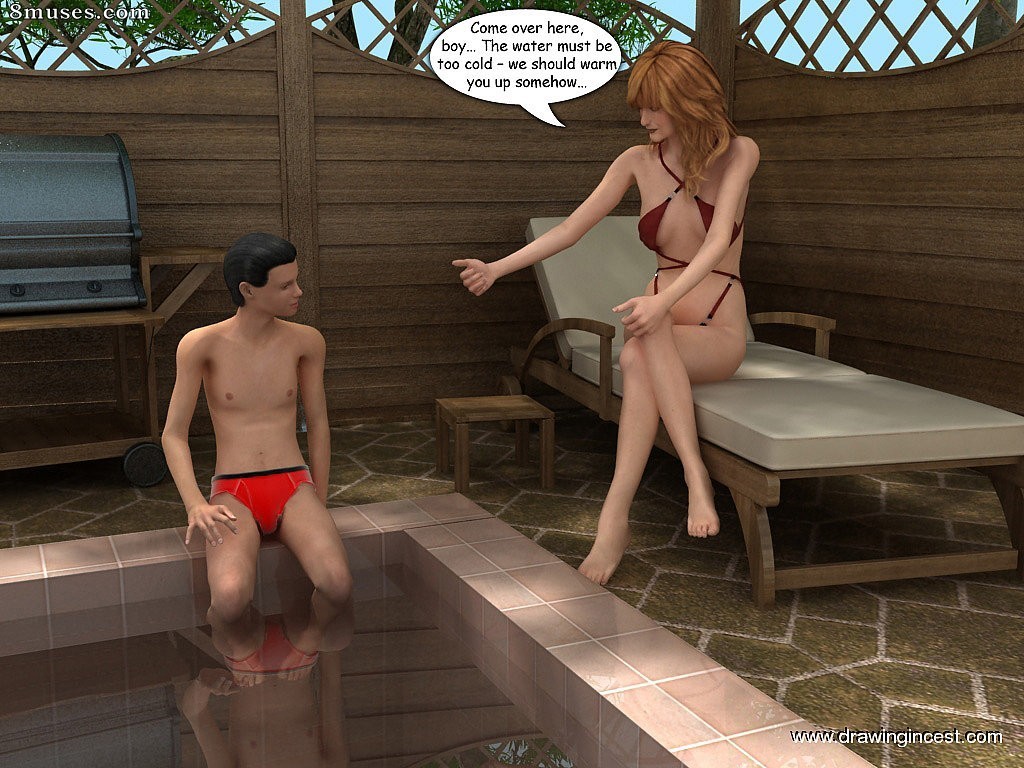 3D - Relajación sexual en un patio trasero - Página 2