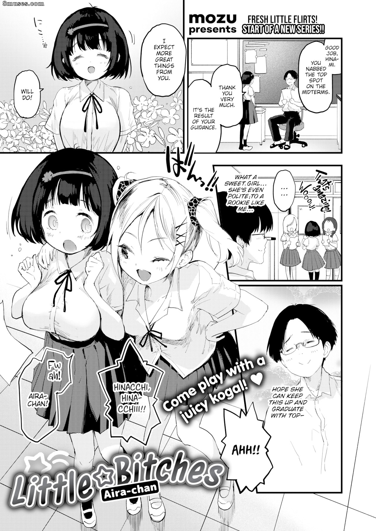 Page 1 | Fakku-Comics/Mozu/Little-Bitches-Aira-chan | 8muses - Sex Comics