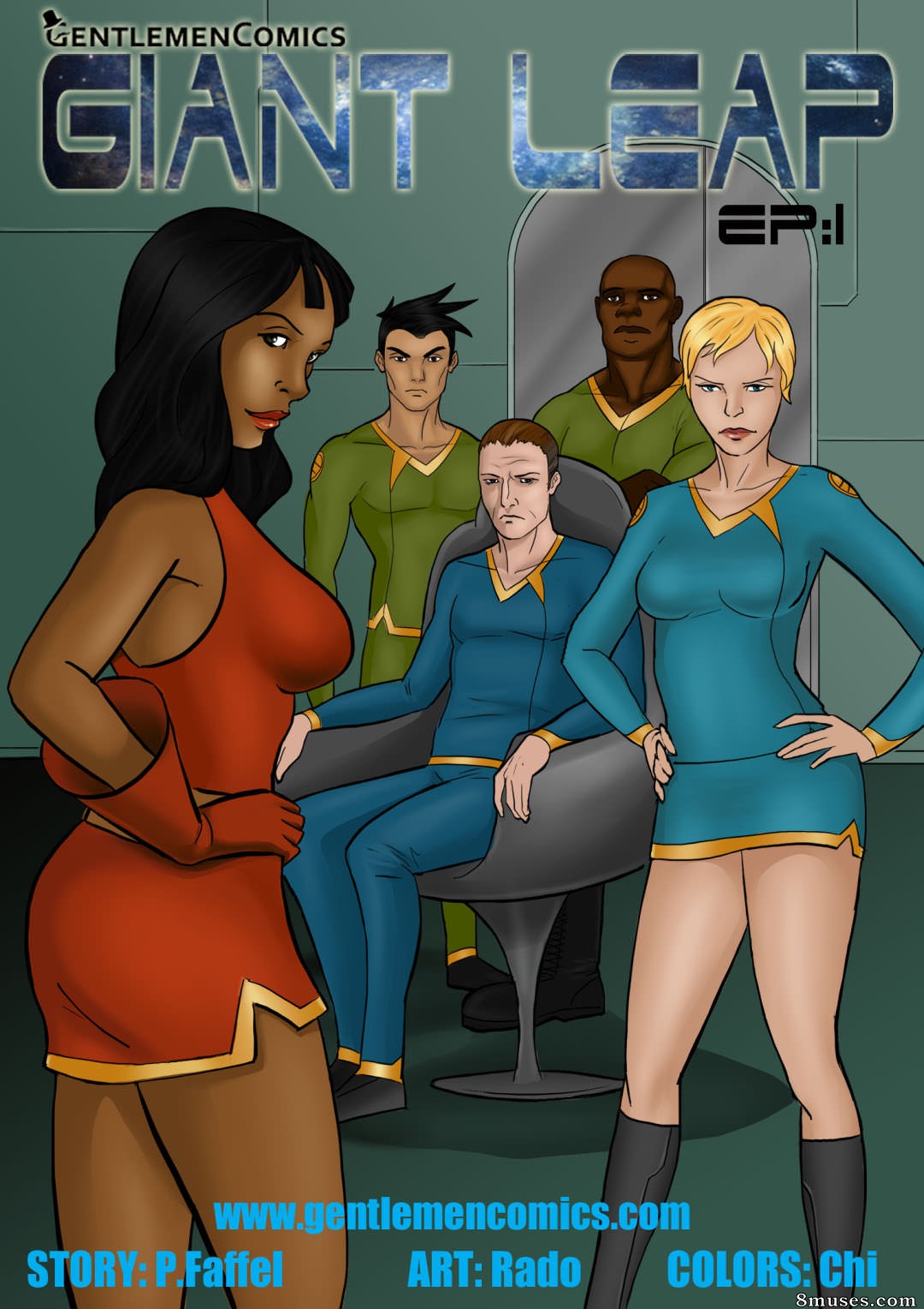 Gentlemen Comics - Giant Leap - Page 1