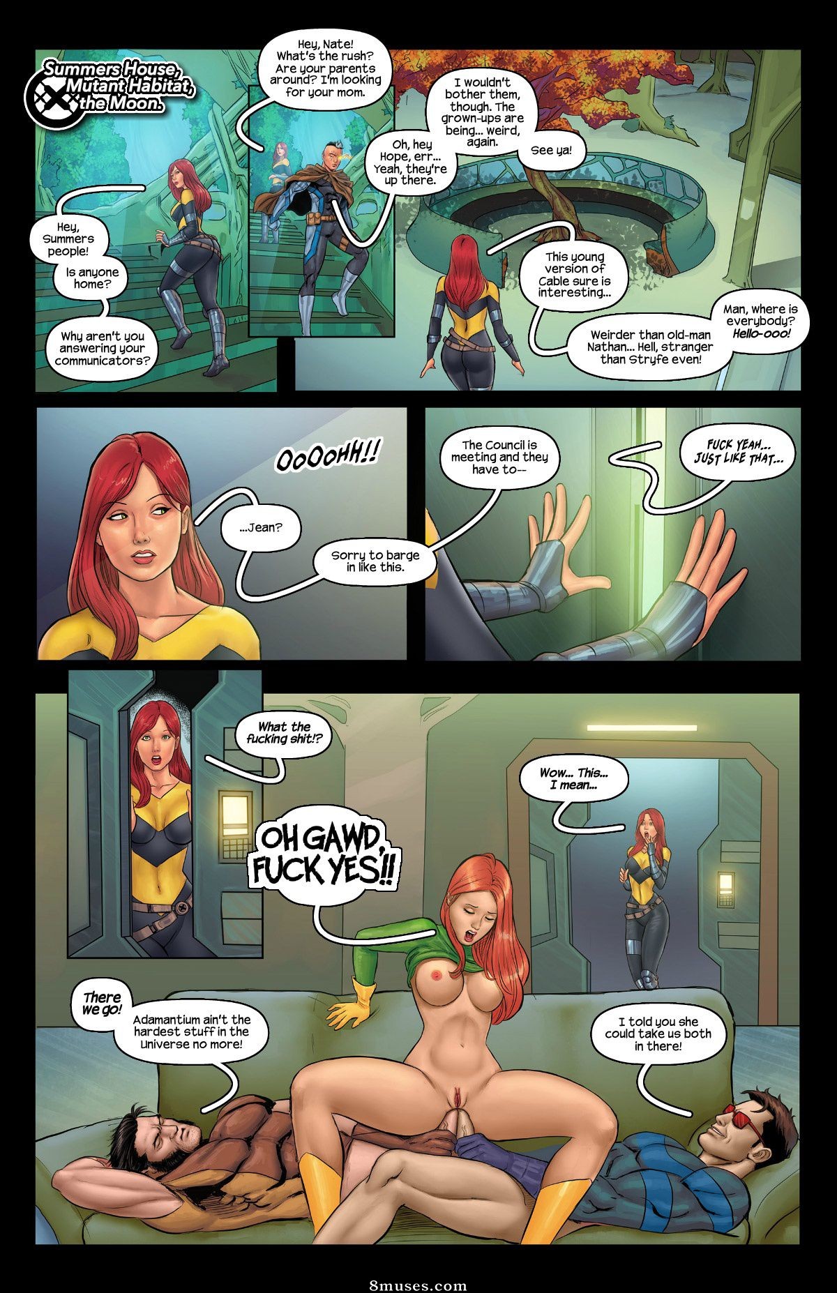 Tracy Scops Comics - House Of XXX - Summer Home - Page 3