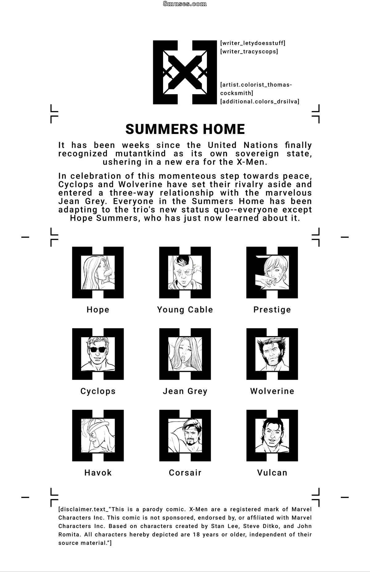 Tracy Scops Comics - House Of XXX - Summer Home - Page 2