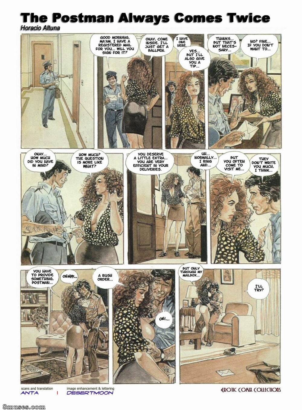 Shorts - The Postman Always Comes Twice - Page 1