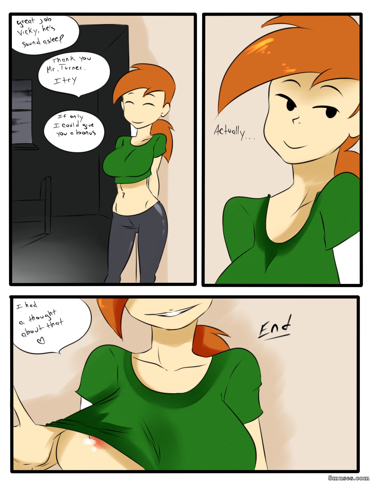 Inuyuru Comics - Vicky a babá-ss-íter - Página 5