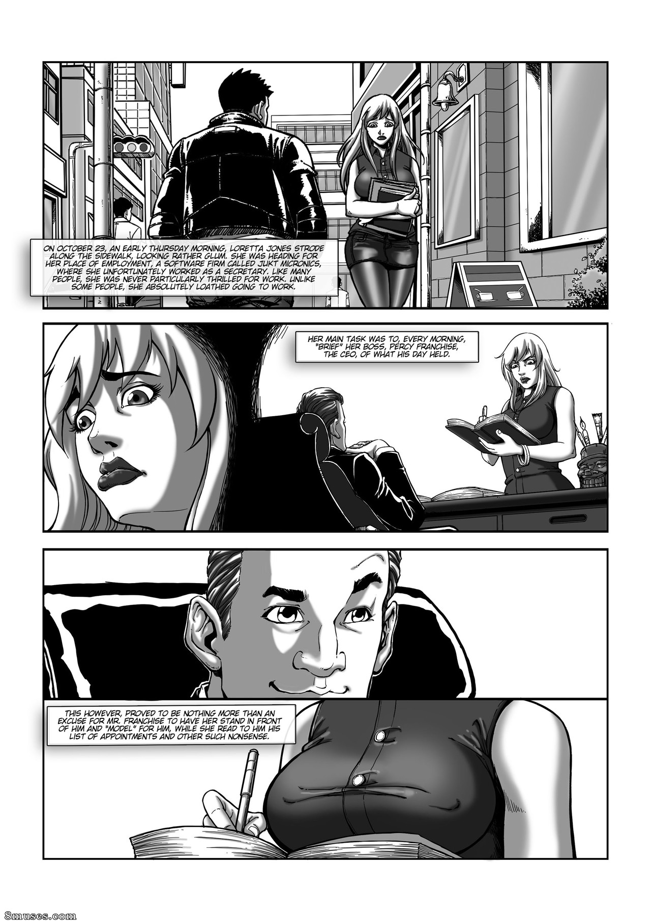 A Secretary's Tale - Issue 1 - Page 3